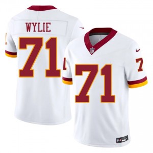 Andrew Wylie Washington Commanders #71 Men NFL Football Stitched Jersey - White Edition 69214556