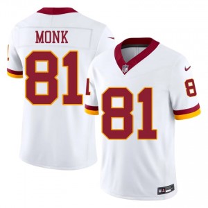 Art Monk Washington Commanders #81 Men Authentic Football Stitched Jersey - White Edition 68344761