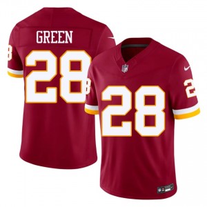Washington Darrell Green #28 Men Pro Cut Football Embroidery Jersey - Burgundy Edition 38629305