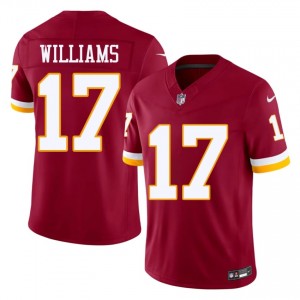 Washington Commanders Doug Williams #17 Men Durable Football Embroidery Jersey - Burgundy Edition 43874765