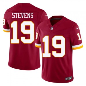 WAS Drew Stevens #19 Men Essential Football Embroidery Jersey - Burgundy Edition 57740045