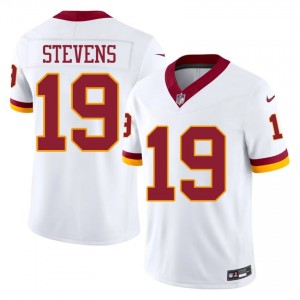 Drew Stevens Washington Commanders #19 Men Player Football Stitched Jersey - White Edition 52252152