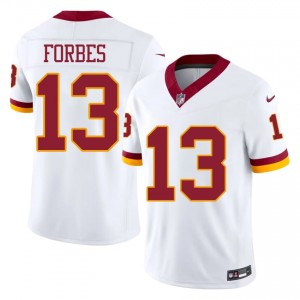 Emmanuel Forbes Commanders #13 Men Player Football Stitched Jersey - White Edition 32863063