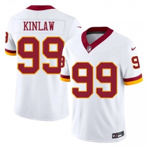 Javon Kinlaw Washington #99 Men Gameday Football Stitched Jersey - White Edition 20764652