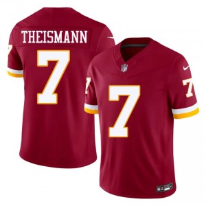 WAS Commanders Joe Theismann #7 Men NFL Football Embroidery Jersey - Burgundy Edition 57259216