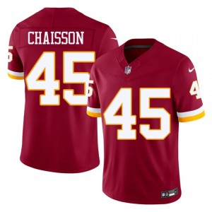 Commanders K'Lavon Chaisson #45 Men NFL Football Embroidery Jersey - Burgundy Edition 54147396