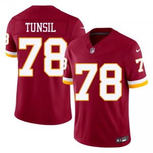 WAS Commanders Laremy Tunsil #78 Men Iconic Football Embroidery Jersey - Burgundy Edition 59231354