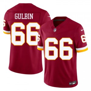Washington Matt Gulbin #66 Men Elite Thread Football Embroidery Jersey - Burgundy Edition 64945214