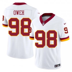 Odafe Oweh Washington Commanders #98 Men Classic Football Stitched Jersey - White Edition 15555349