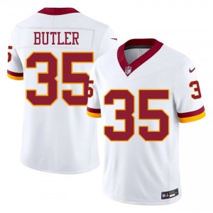Percy Butler WAS #35 Men Premium Football Stitched Jersey - White Edition 17524211
