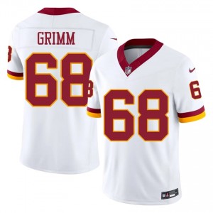 Russ Grimm Washington Commanders #68 Men Premium Football Stitched Jersey - White Edition 59810130