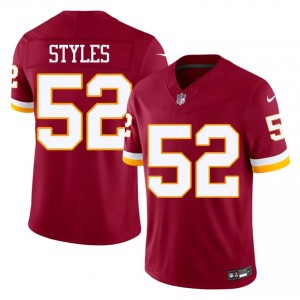 Washington Commanders Sonny Styles #52 Men Pro Cut Football Embroidery Jersey - Burgundy Edition 80938669