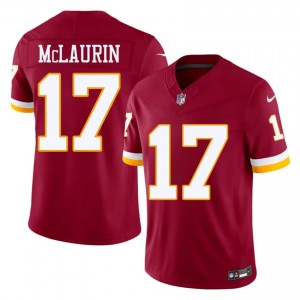 Washington Commanders Terry McLaurin #17 Men Gameday Football Embroidery Jersey - Burgundy Edition 52682828