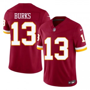 WAS Commanders Treylon Burks #13 Men Exclusive Football Embroidery Jersey - Burgundy Edition 48275874
