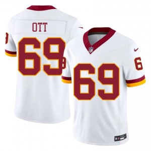Tyler Ott WAS Commanders #69 Men Player Football Stitched Jersey - White Edition 35599761