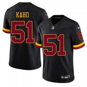 #51 Ale Kaho WAS Commanders Men Essential Football Stitch Jersey - Black Edition 36545961