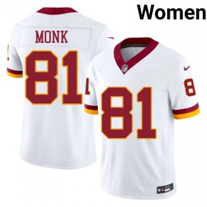 Art Monk Washington Commanders #81 Women Exclusive Football Stitched Jersey - White Edition 48150807