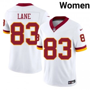 Jaylin Lane WAS Commanders #83 Women Player Football Stitched Jersey - White Edition 98797183