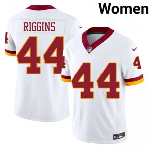 John Riggins Commanders #44 Women Gameday Football Stitched Jersey - White Edition 28272403
