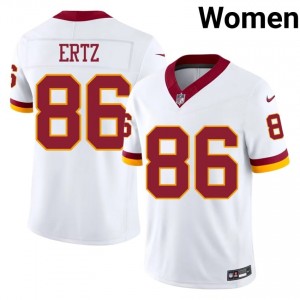 Zach Ertz Washington Commanders #86 Women Iconic Football Stitched Jersey - White Edition 63940963