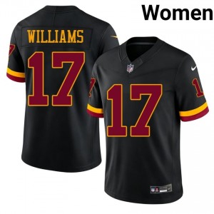 #17 Doug Williams Washington Commanders Women Gameday Football Sewn Jersey - Black Edition 42786732