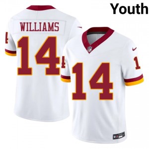 Antonio Williams Washington #14 Youth Pro Cut Football Stitched Jersey - White Edition 44214126