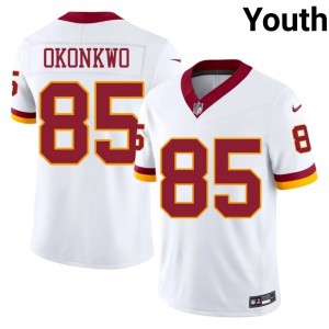 Chig Okonkwo Washington #85 Youth Gameday Football Stitched Jersey - White Edition 83196819