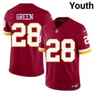 Commanders Darrell Green #28 Youth Player Football Embroidery Jersey - Burgundy Edition 80967535