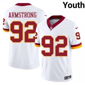 Dorance Armstrong WAS Commanders #92 Youth Exclusive Football Stitched Jersey - White Edition 21813994