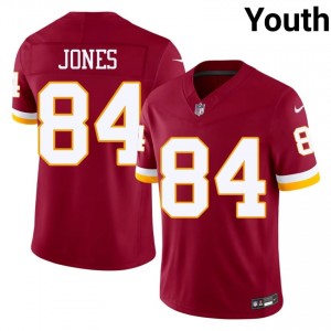 WAS Jacoby Jones #84 Youth Essential Football Embroidery Jersey - Burgundy Edition 56054607