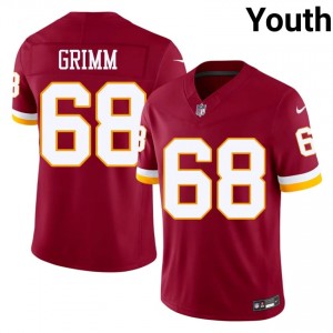 Washington Commanders Russ Grimm #68 Youth Pro Cut Football Embroidery Jersey - Burgundy Edition 45959939