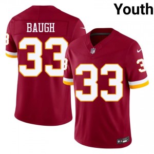 WAS Commanders Sammy Baugh #33 Youth Iconic Football Embroidery Jersey - Burgundy Edition 26004239