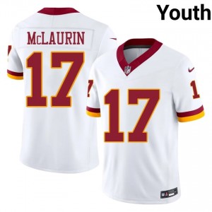 Terry McLaurin WAS #17 Youth Classic Football Stitched Jersey - White Edition 39229593