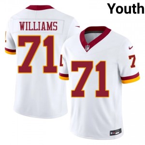 Trent Williams WAS #71 Youth Classic Football Stitched Jersey - White Edition 27200129