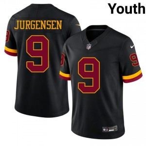 #9 Sonny Jurgensen Commanders Youth NFL Football Stitch Jersey - Black Edition 45816875